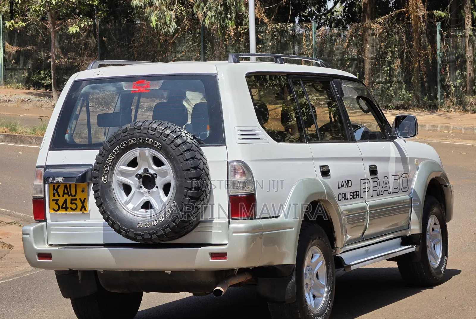 Toyota Land Cruiser Prado 1998 Silver