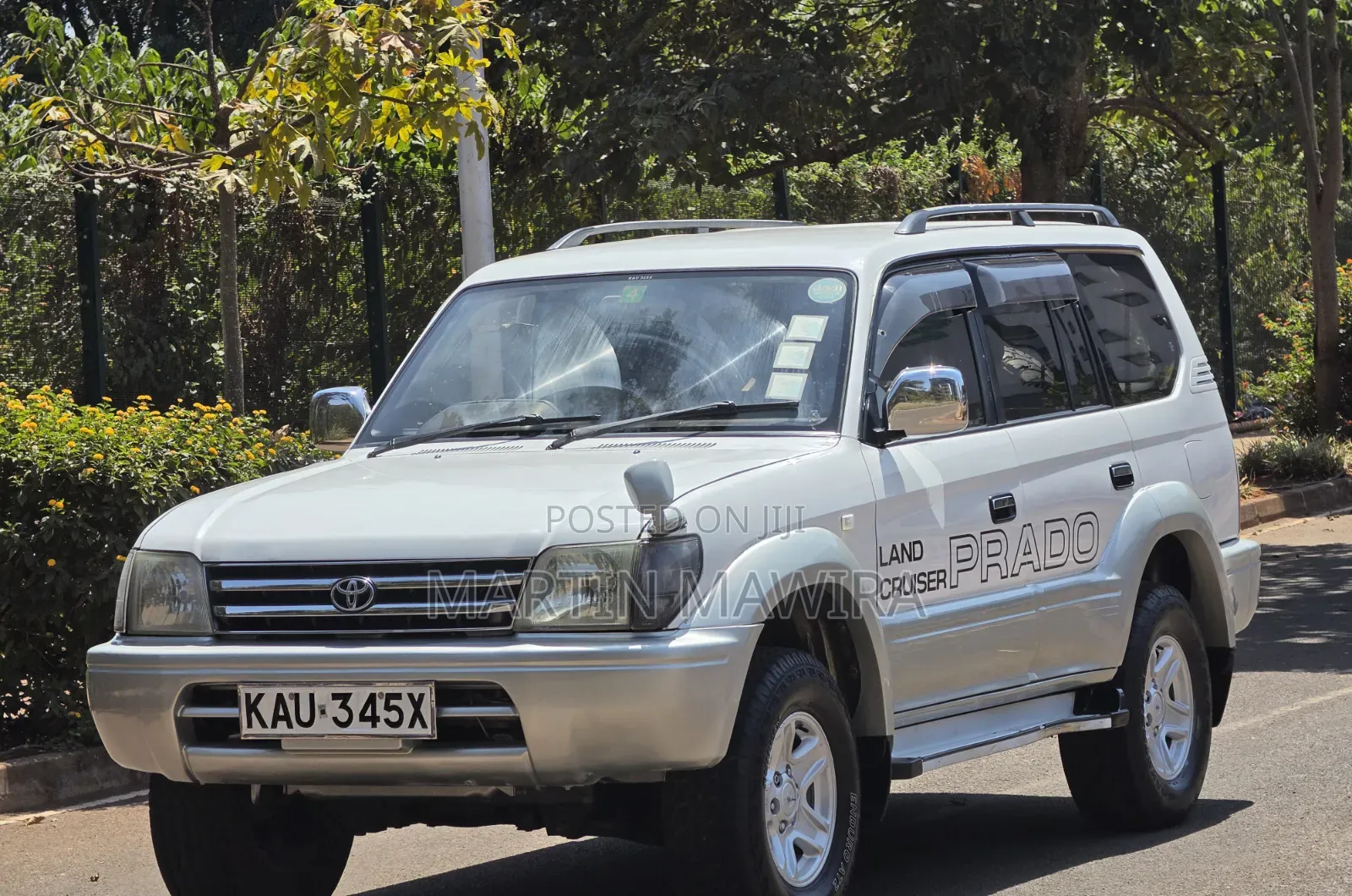 Toyota Land Cruiser Prado 1998 Silver