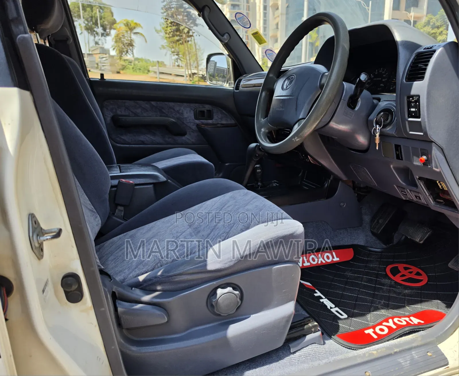 Toyota Land Cruiser Prado 1998 Silver