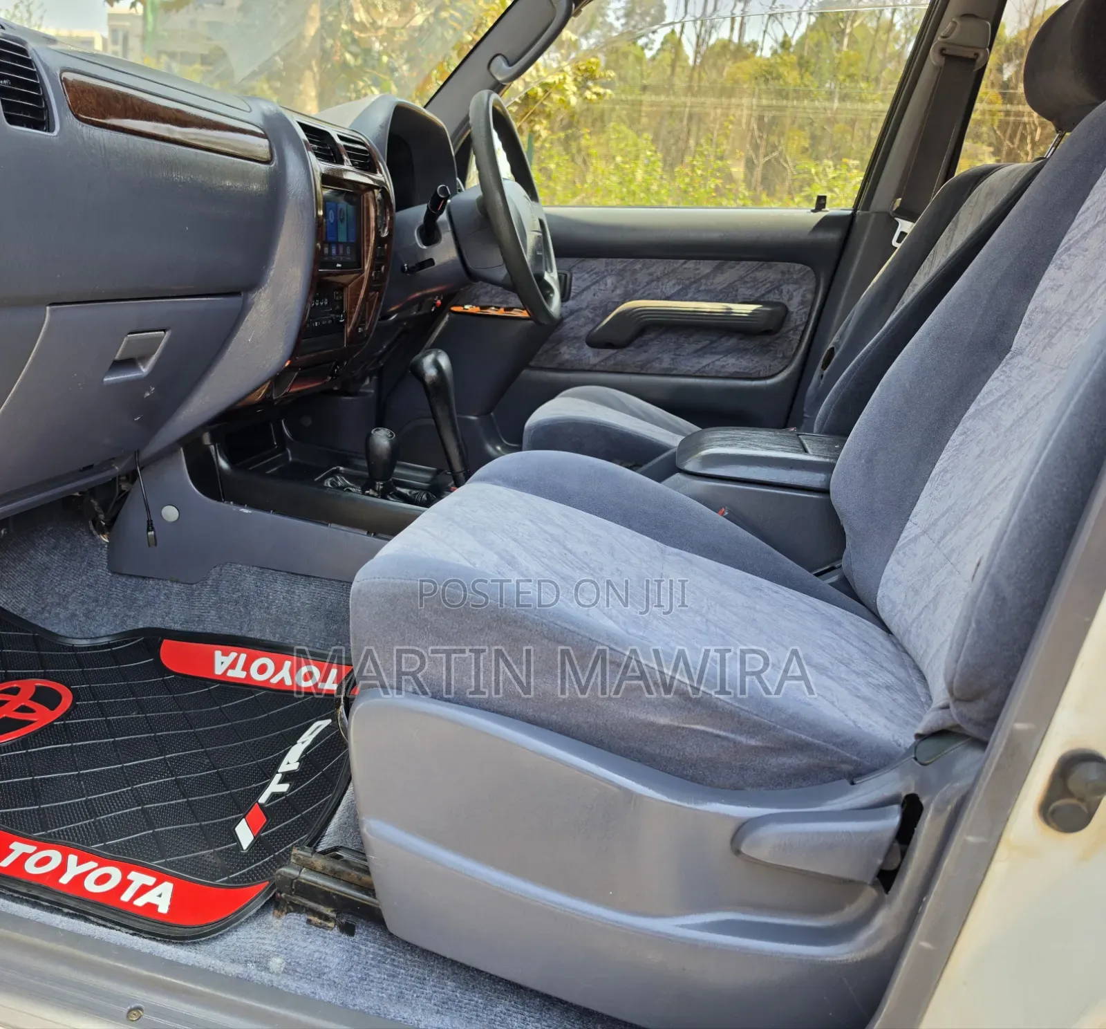 Toyota Land Cruiser Prado 1998 Silver
