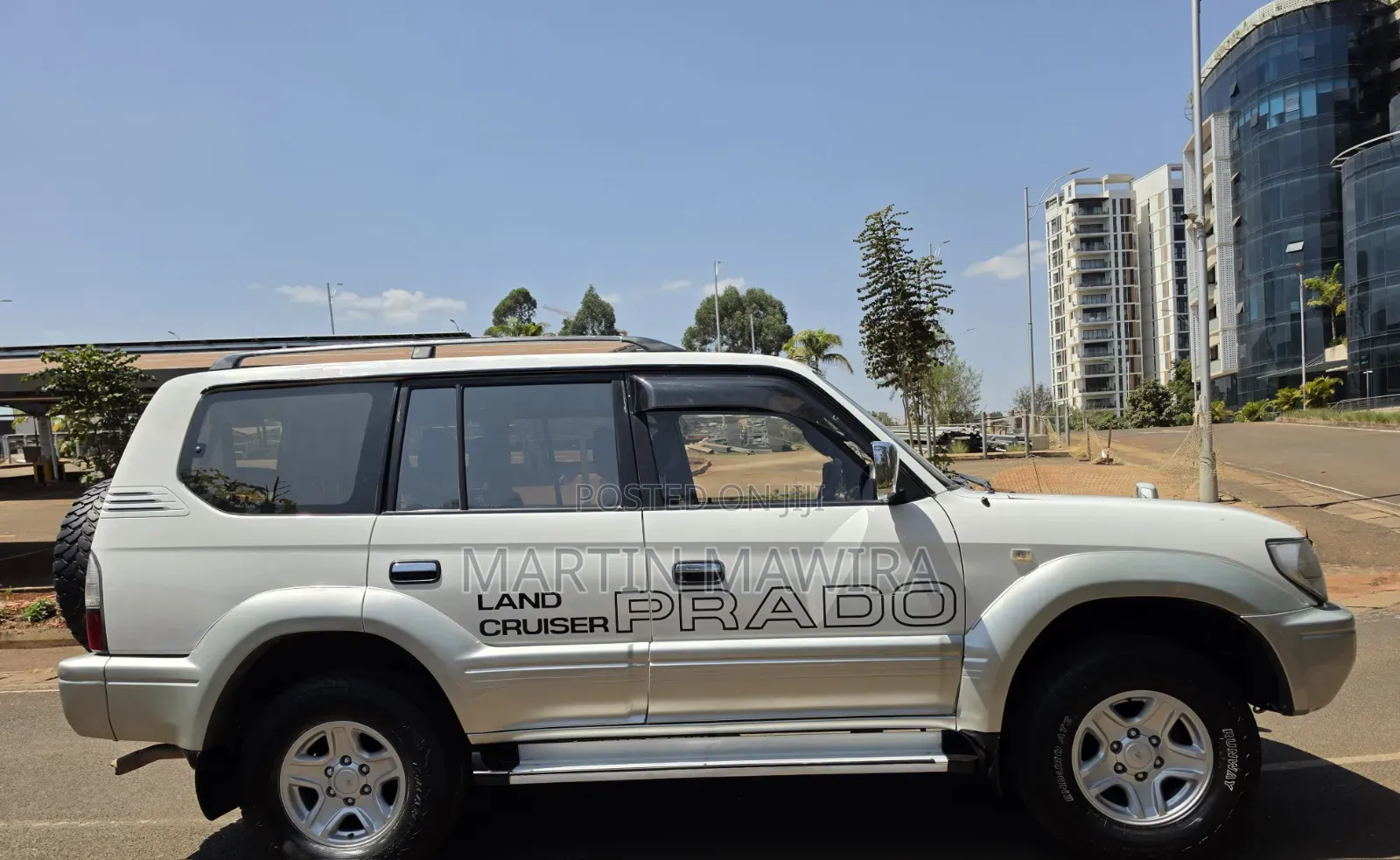Toyota Land Cruiser Prado 1998 Silver