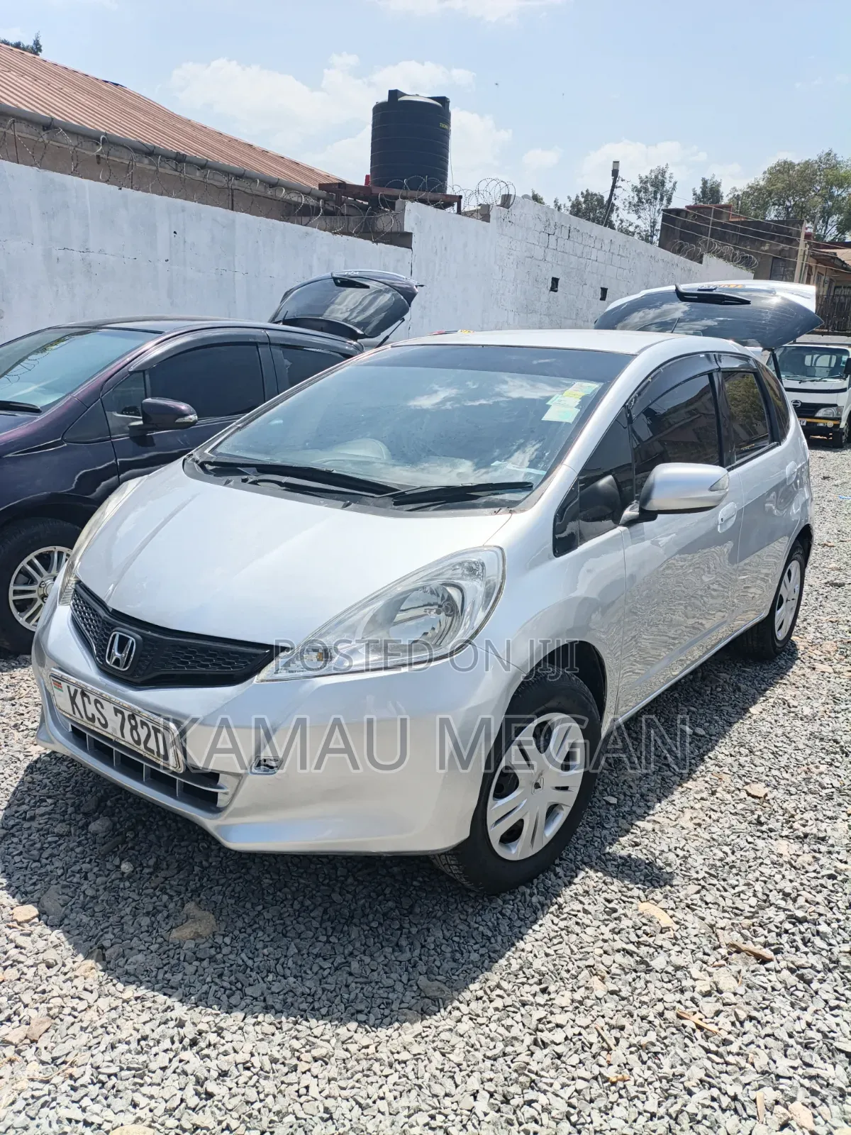 Honda Fit 2011 Silver