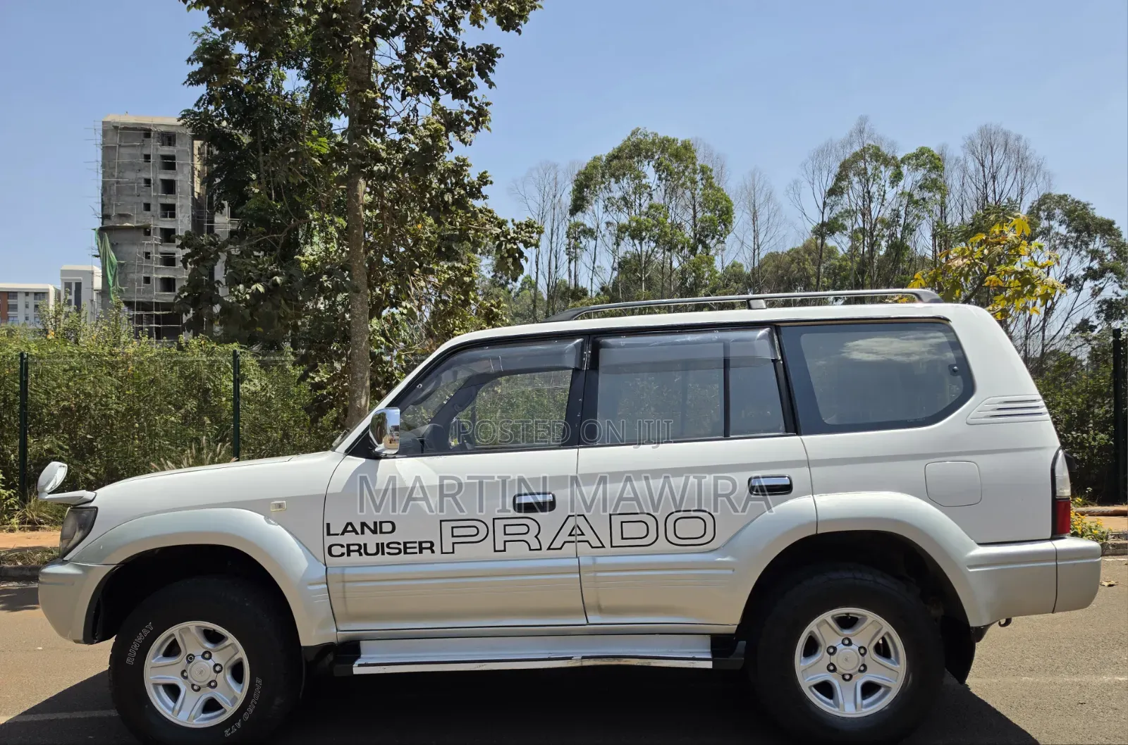 Toyota Land Cruiser Prado 1998 Silver