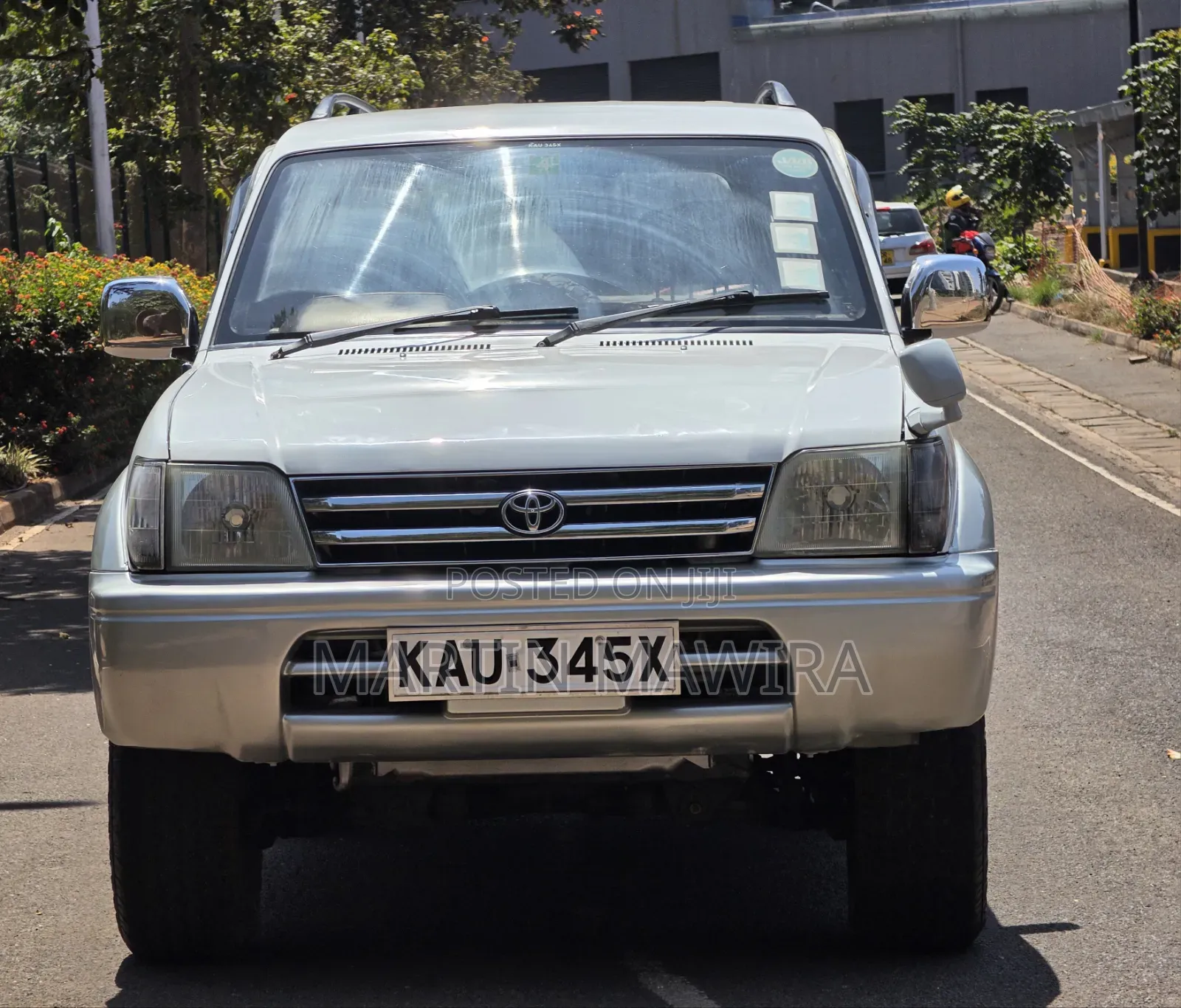 Toyota Land Cruiser Prado 1998 Silver