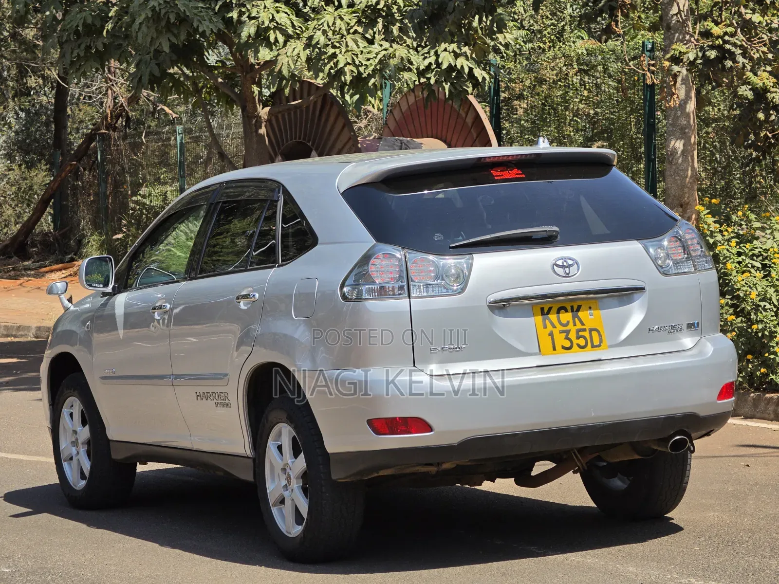 Toyota Harrier 3.3 Hybrid 4WD 2009 Silver