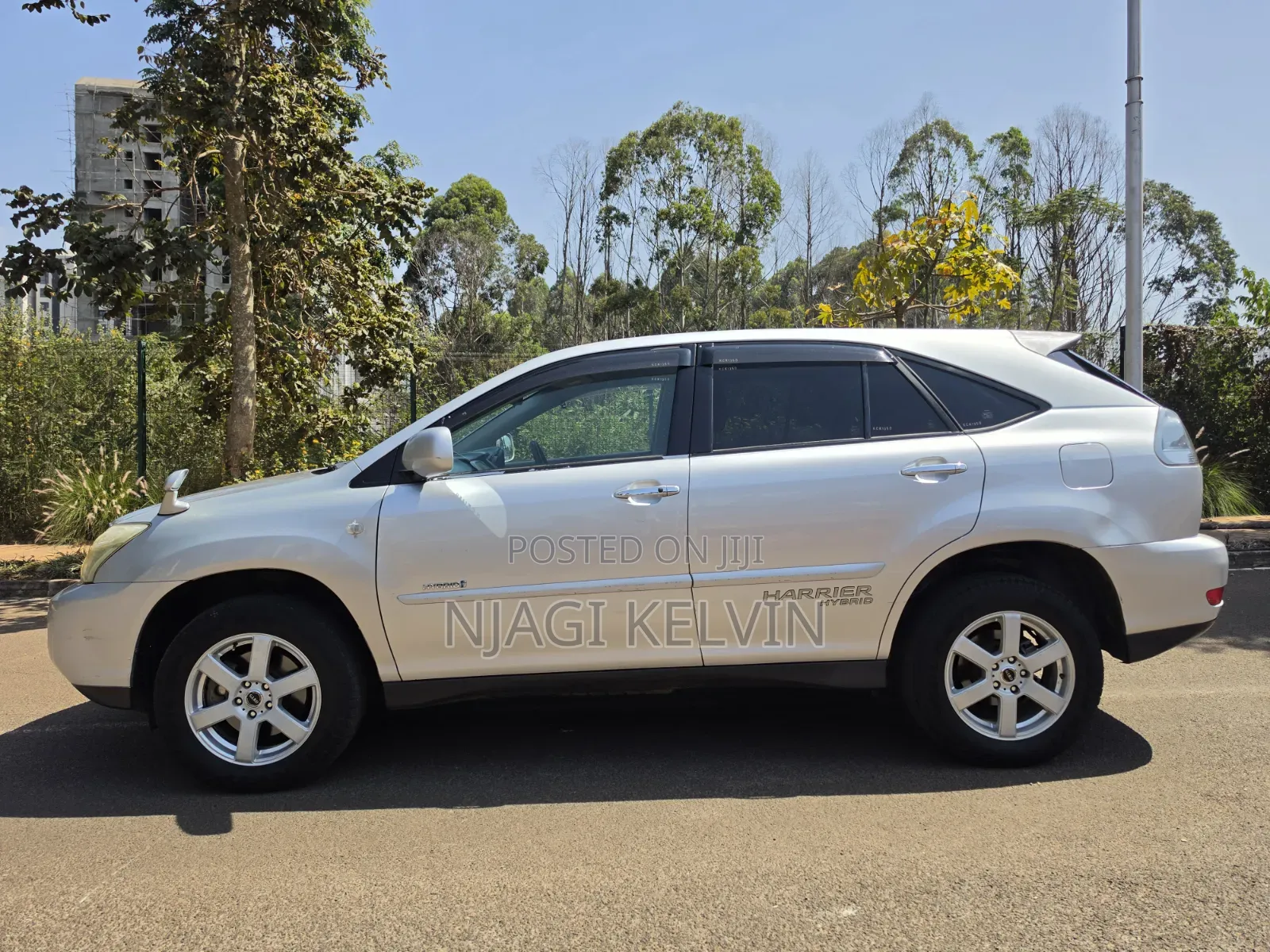 Toyota Harrier 3.3 Hybrid 4WD 2009 Silver