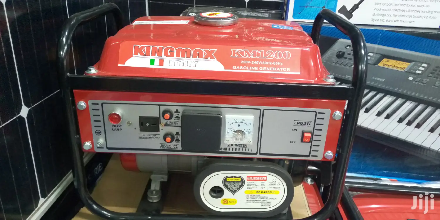 K-Max Italy Gasoline Generator 1.5kva; KM1200