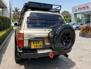 Toyota Land Cruiser 1996 Gray