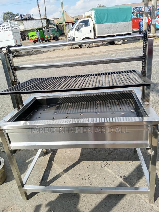 Stainless Steel Grill Jiko