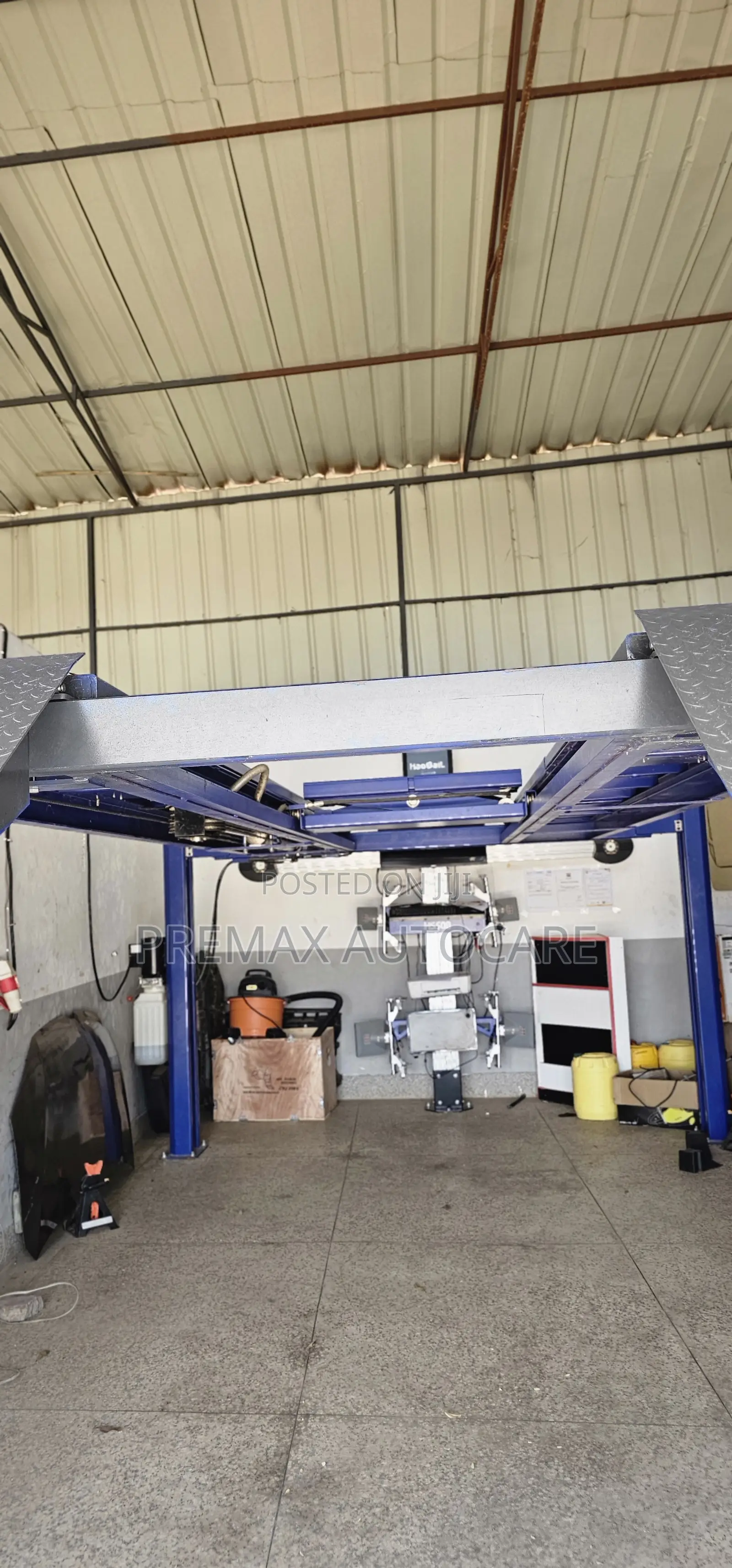 3d Wheel Alignment System With Four Post Lift