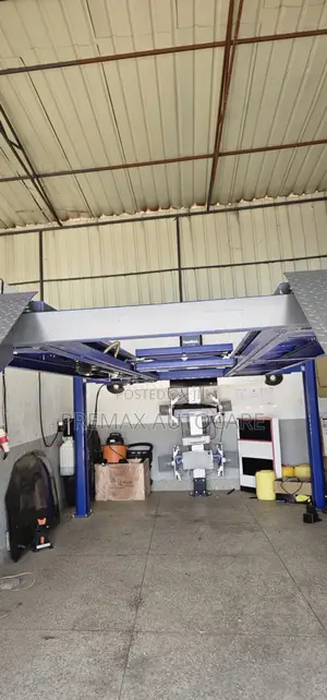 3d Wheel Alignment System With Four Post Lift