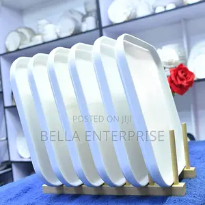 Square Ceramic Dish Porcelain Dessert Plate/Platters Steak
