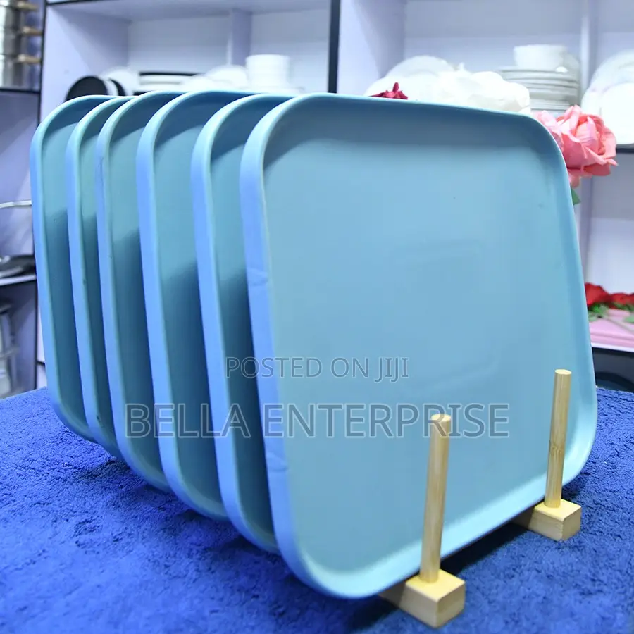 Square Ceramic Dish Porcelain Dessert Plate/Platters Steak