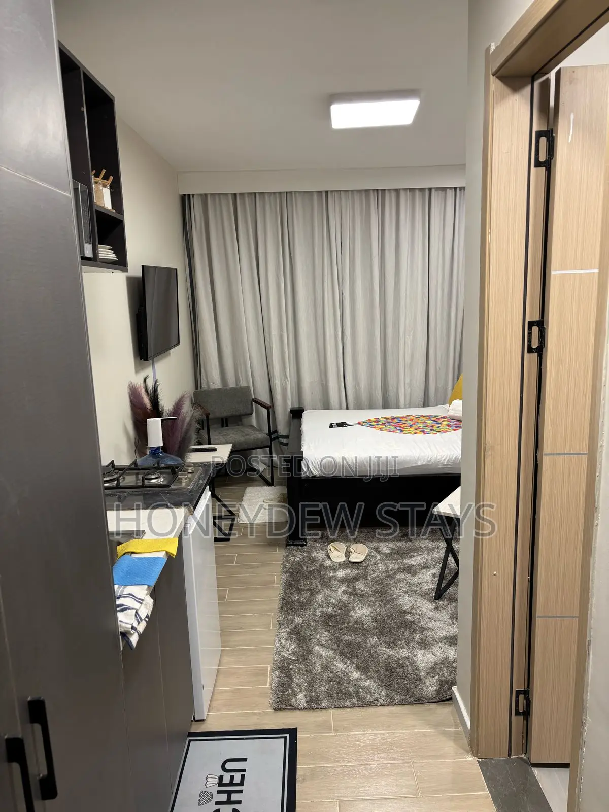 Furnished Studio Near JKIA & SGR | Pool, Gym & WiFi | Aries, Sabaki