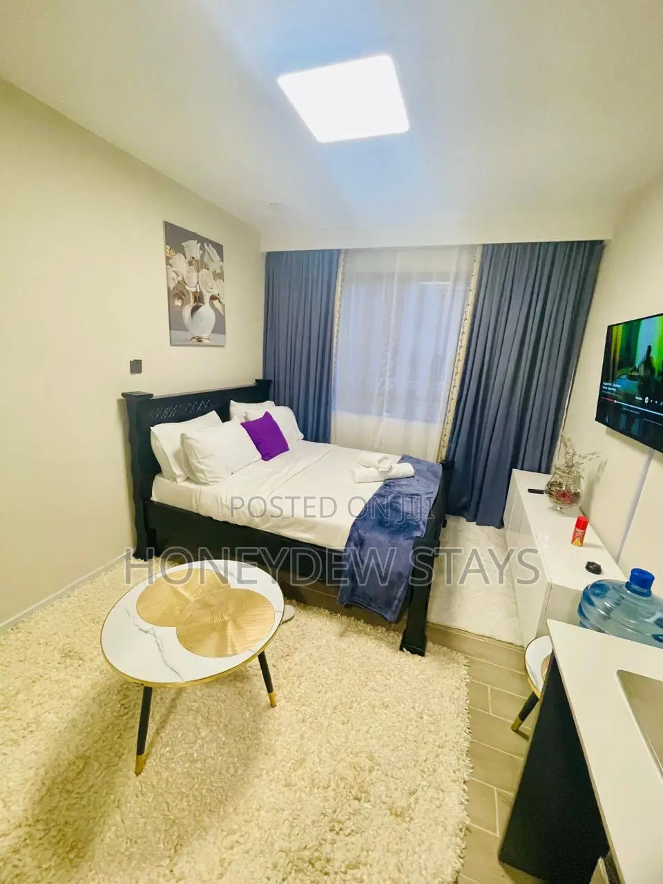 Furnished Studio Near JKIA & SGR | Pool, Gym & WiFi | Aries, Sabaki
