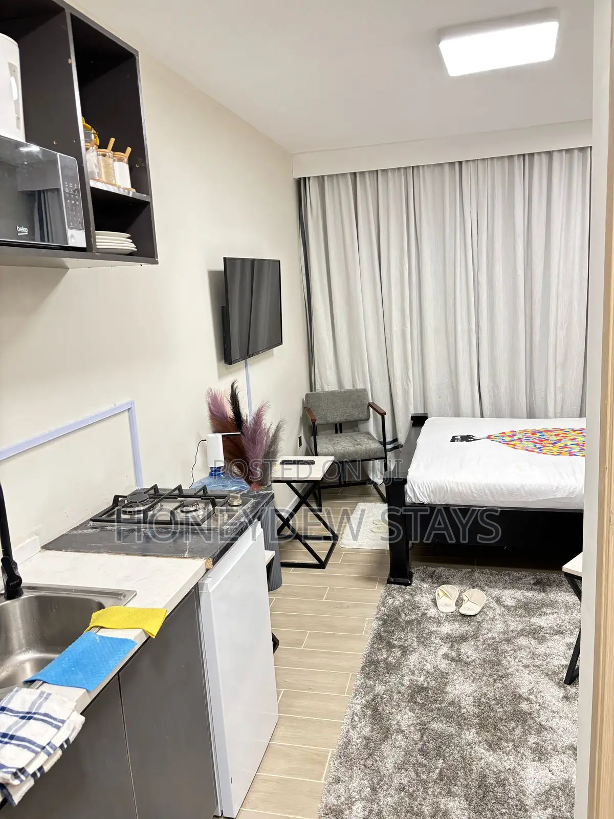 Furnished Studio Near JKIA & SGR | Pool, Gym & WiFi | Aries, Sabaki