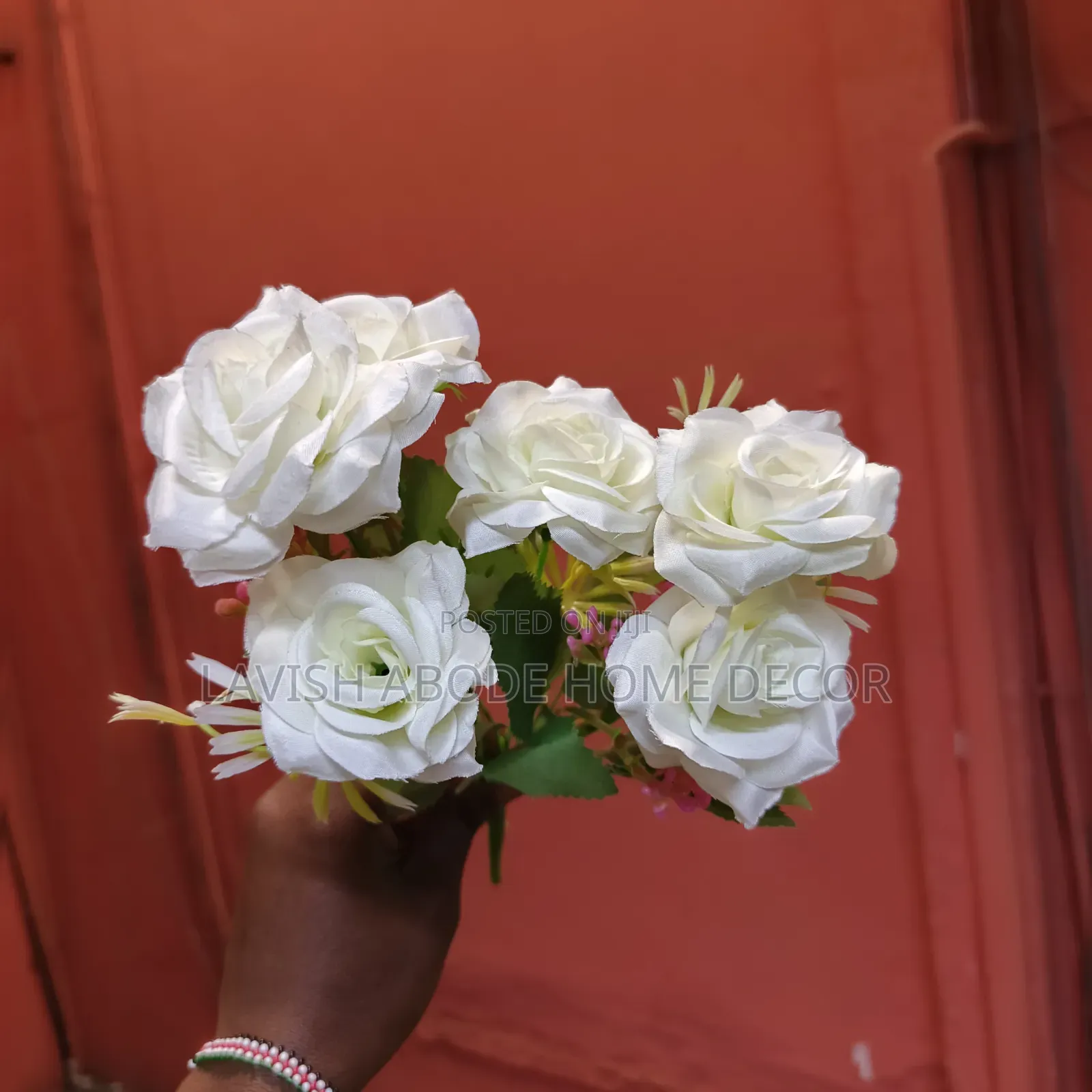 Decorative Artificial Rose Flower Stem – Elegant Home Décor
