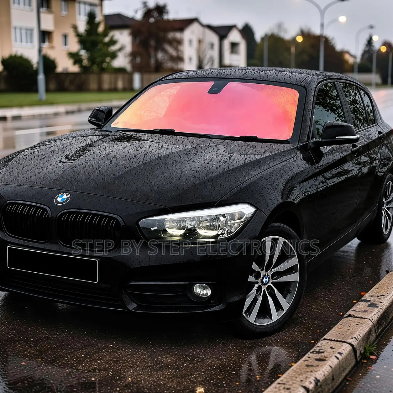 Thermal-Insulating 70% VLT Car Chameleon Front Windscreen Film