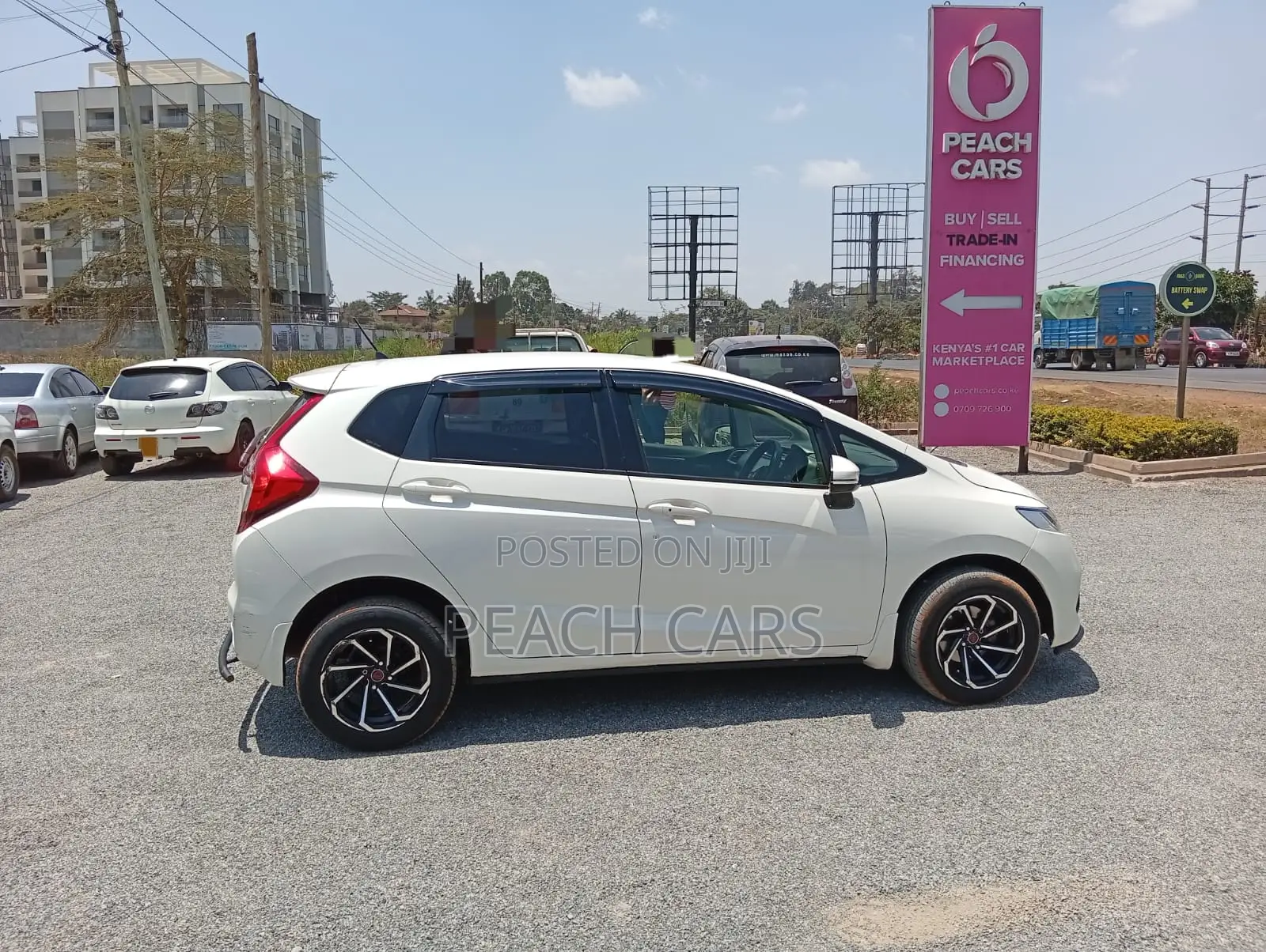 Honda Fit 2018 White