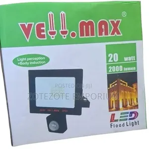 Vellmax 20watt Solar Floodlight With Sensor