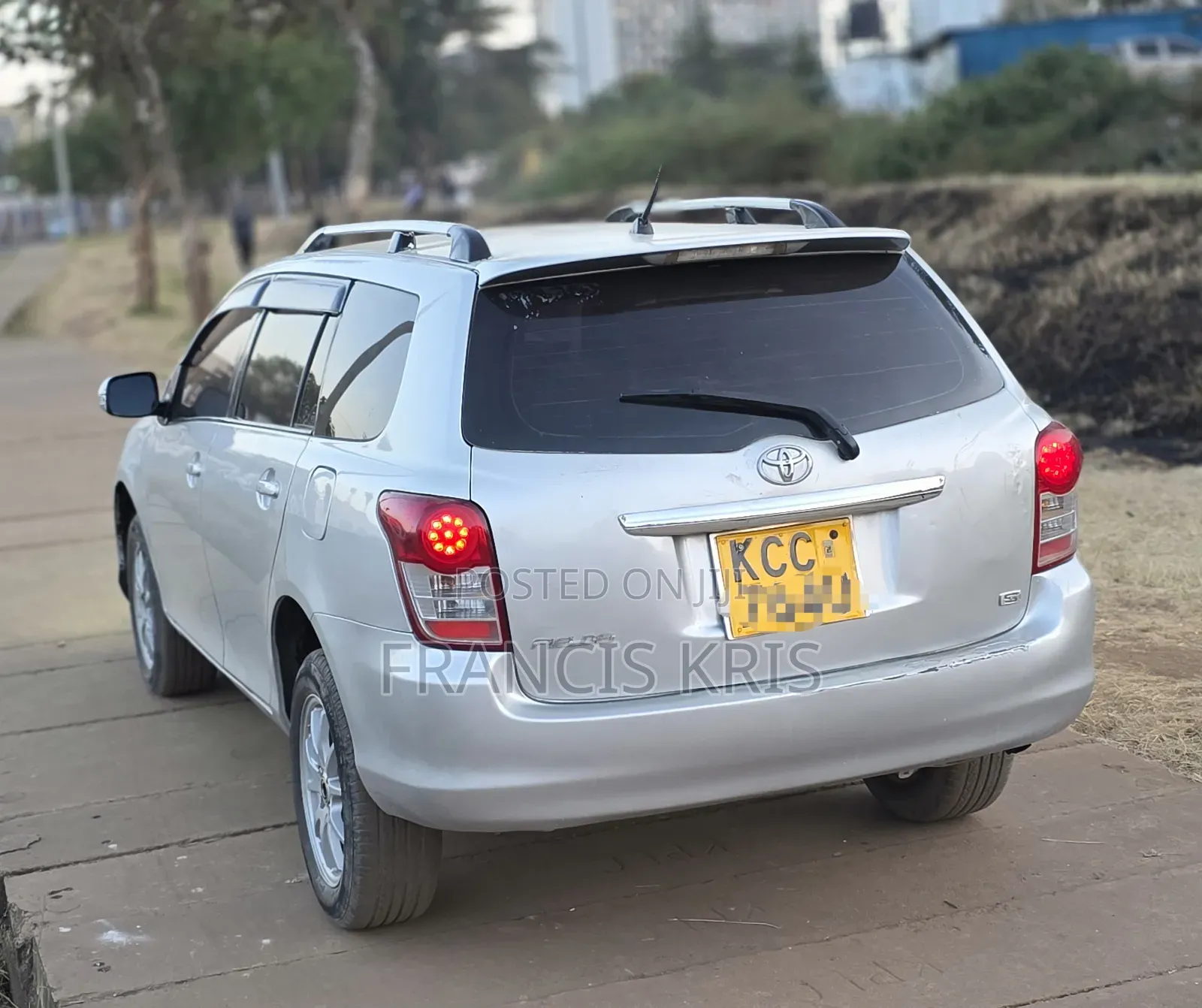 Toyota Corolla Fielder 2008 Silver