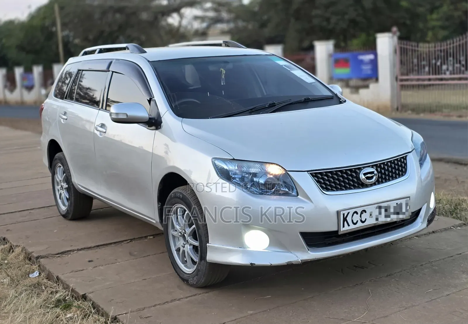 Toyota Corolla Fielder 2008 Silver