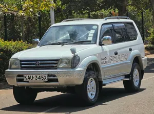 Toyota Land Cruiser Prado 1998 Gray