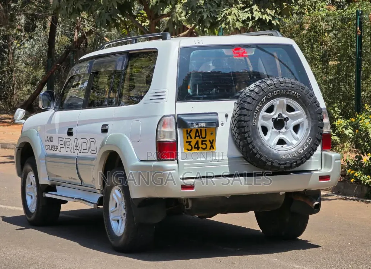 Toyota Land Cruiser Prado 1998 Gray