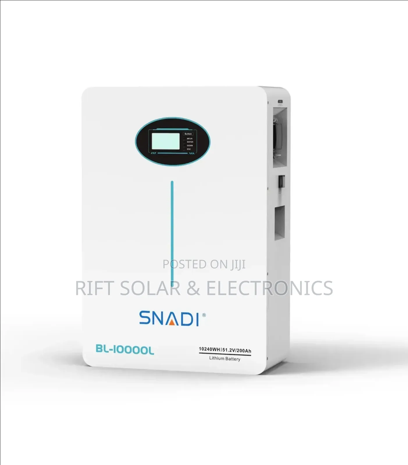 Snadi 10kva - 48v Lithium Ion Battery 6000 Cycle Suitable for Off Grid