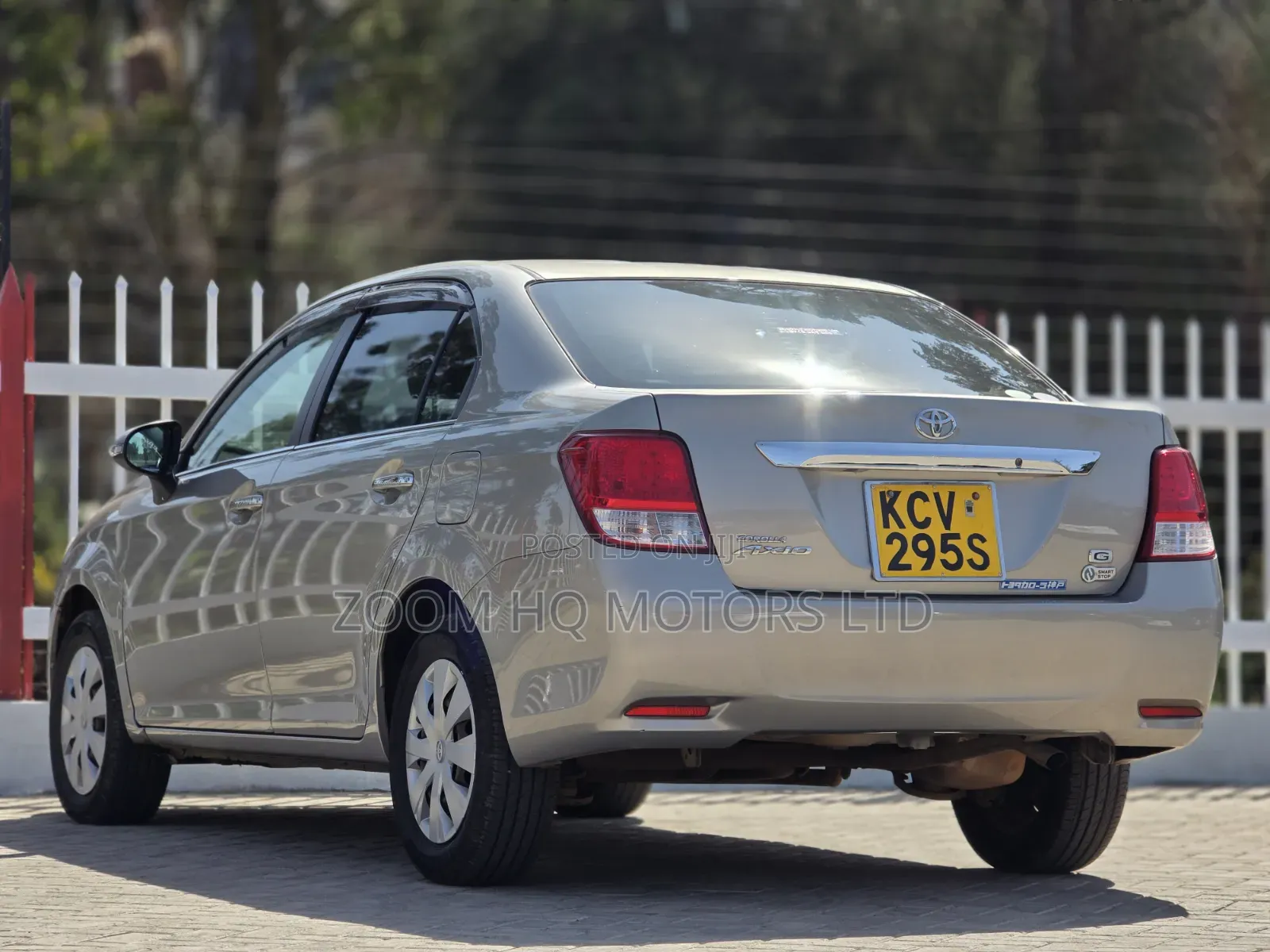 Toyota Axio 2012 Brown