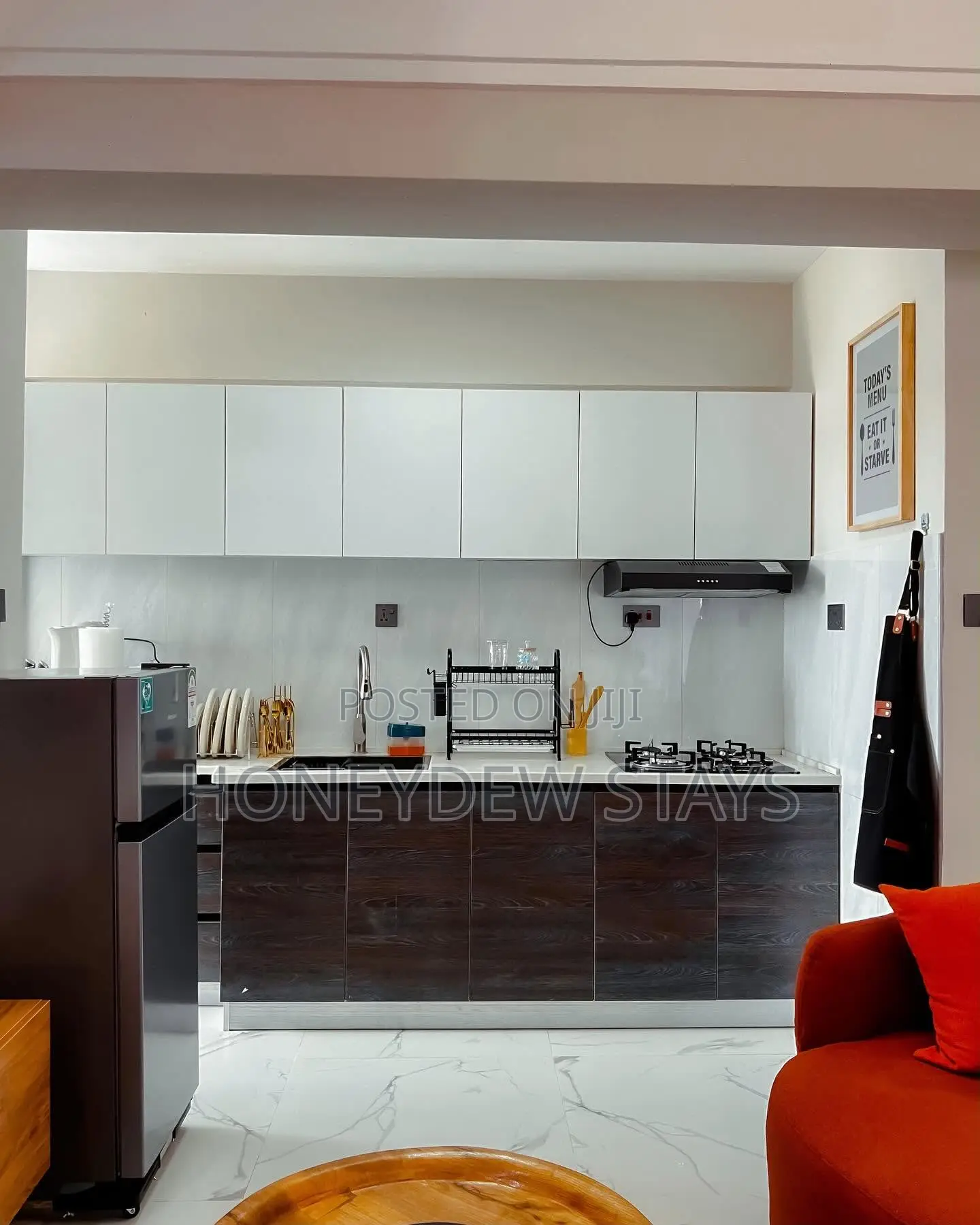 2BR Furnished Airbnb in Kilimani, Nairobi