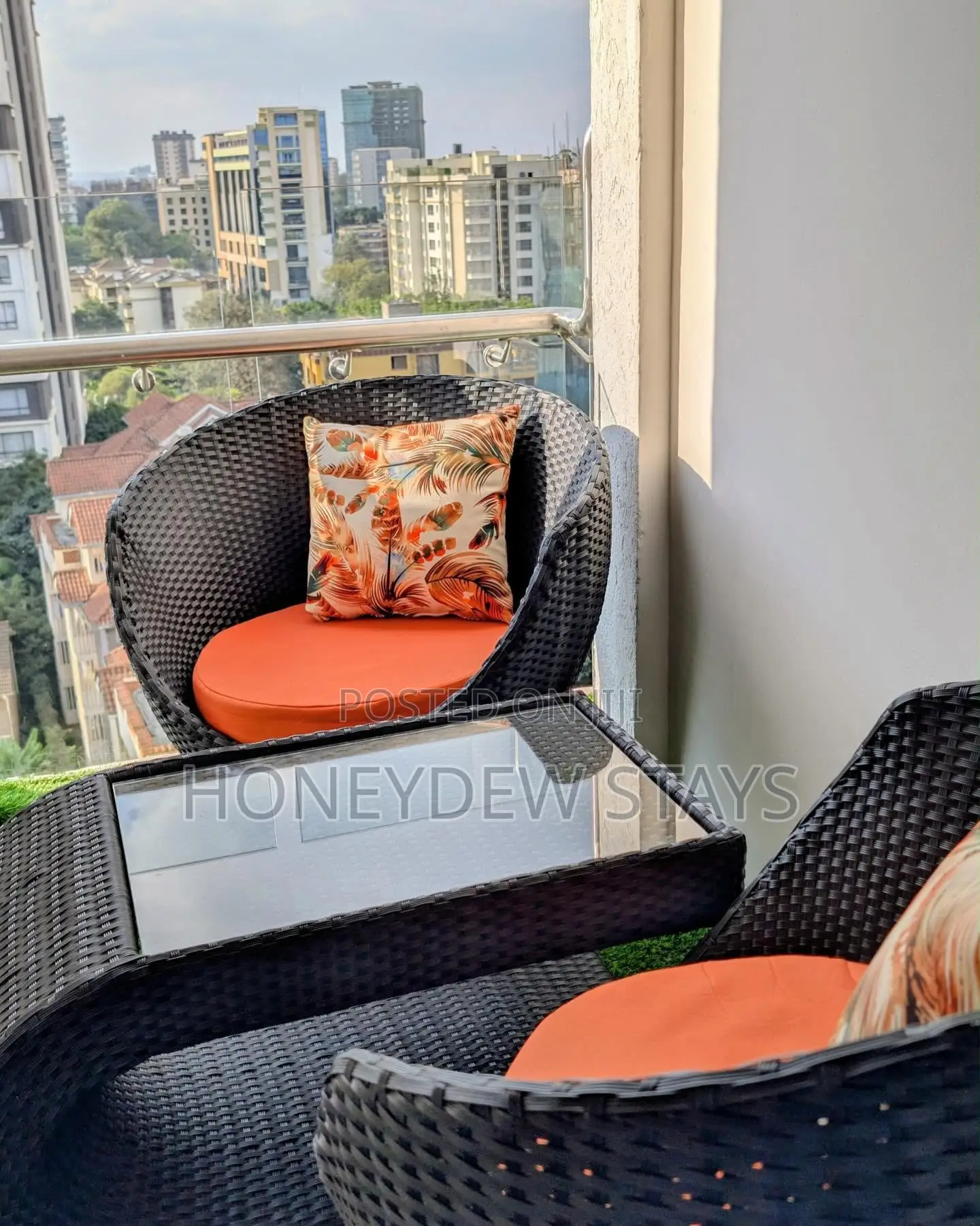 2BR Furnished Airbnb in Kilimani, Nairobi