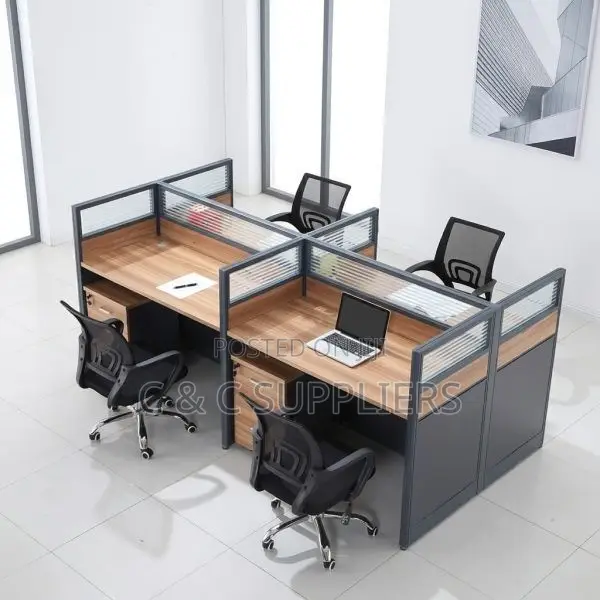 4-Station Modular Workstation.