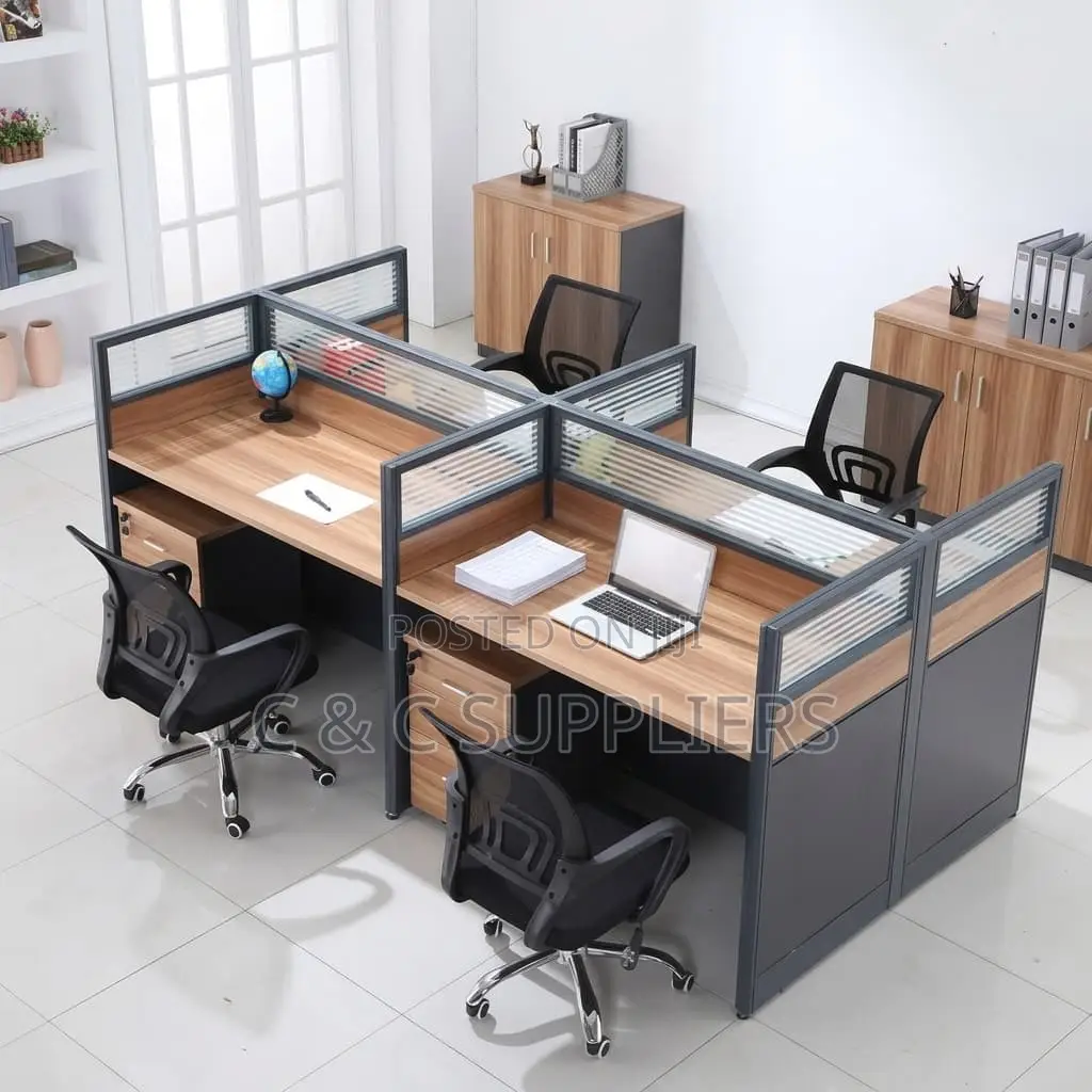 4-Station Modular Workstation.