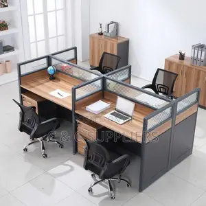 4-Station Modular Workstation.