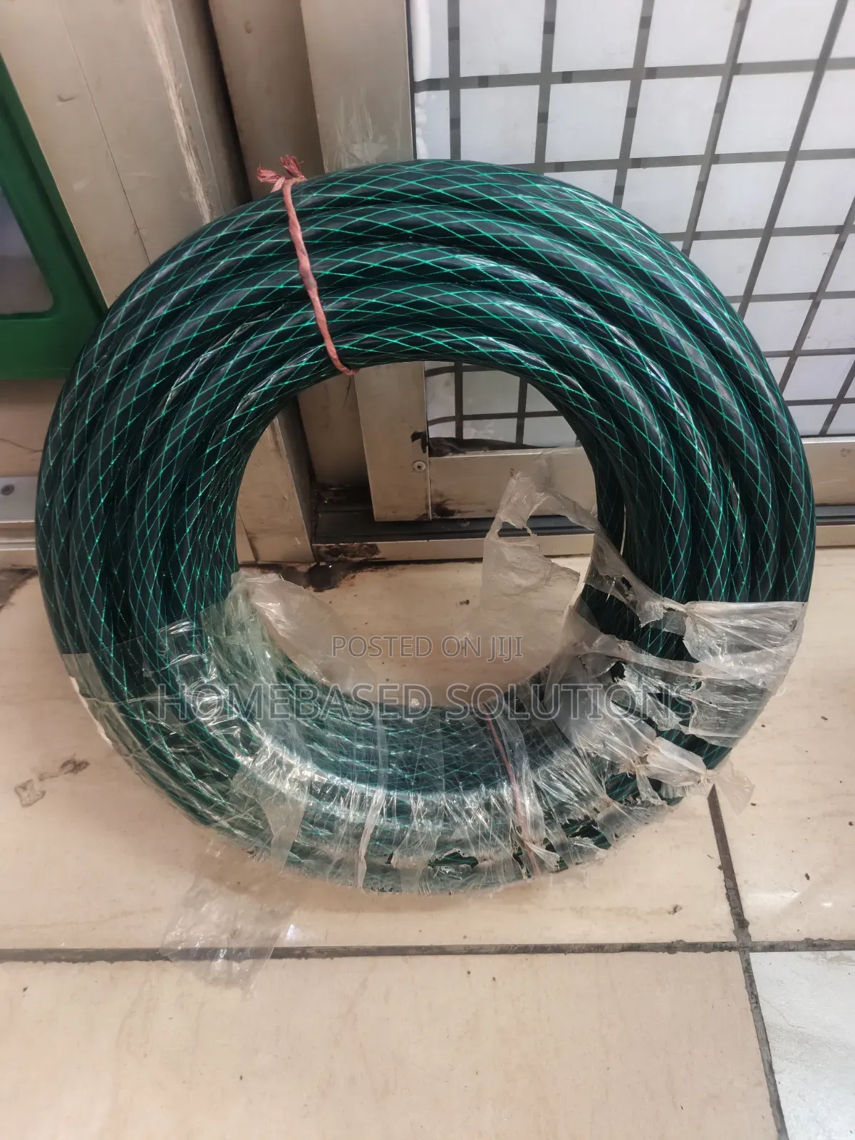 1/2 Inch by 30metres Green Braided Pipe