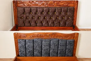 Elegant 5×6 Hardwood Bed – Strong & Stylish