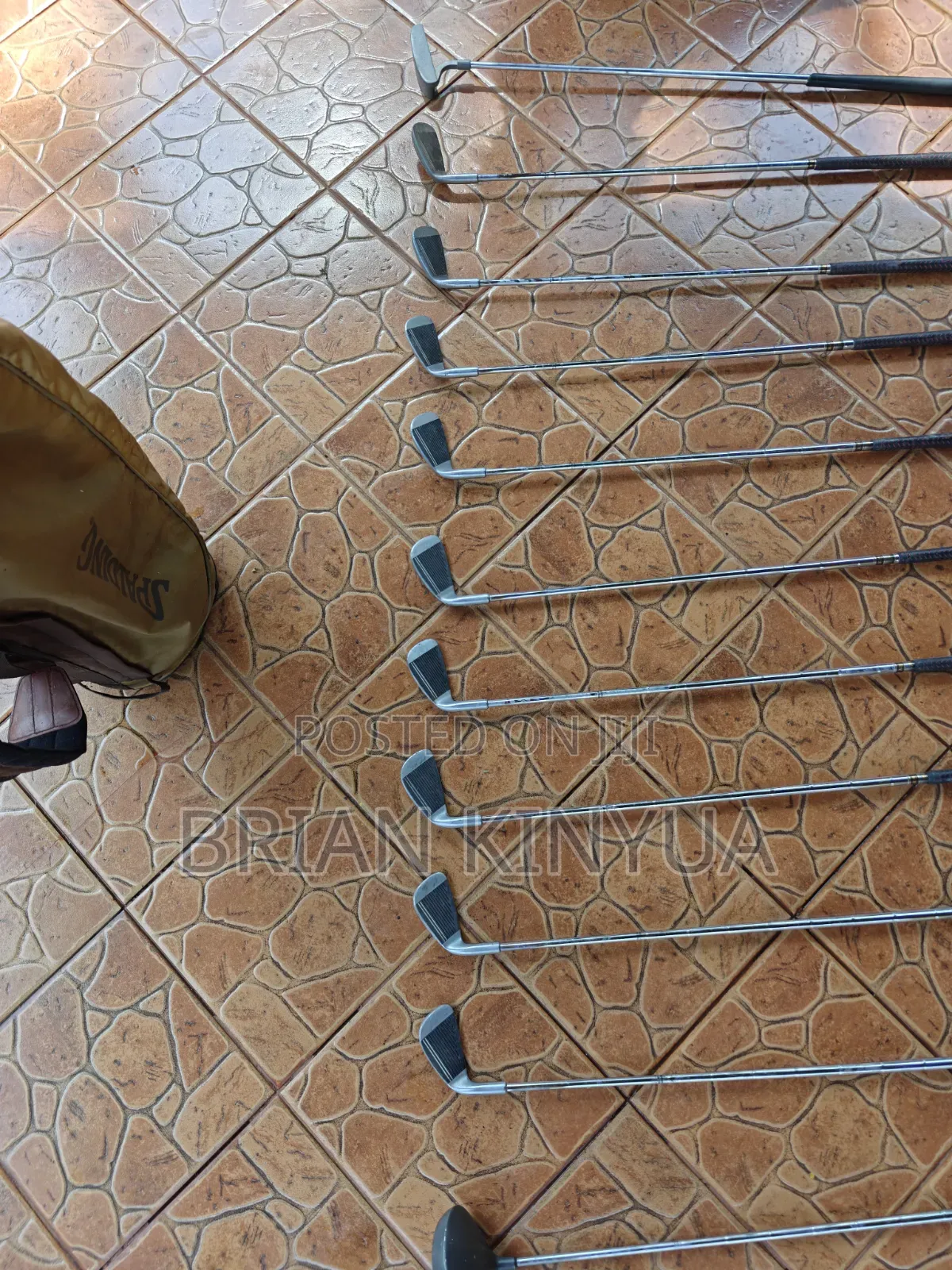 Vintage 90s - 2000s Spalding Ronan Rafferty Golf Set (Height Adjusted)