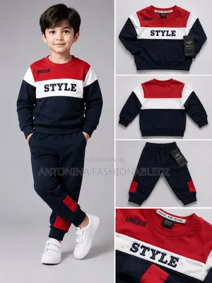 Kids Fashion Tracksuit