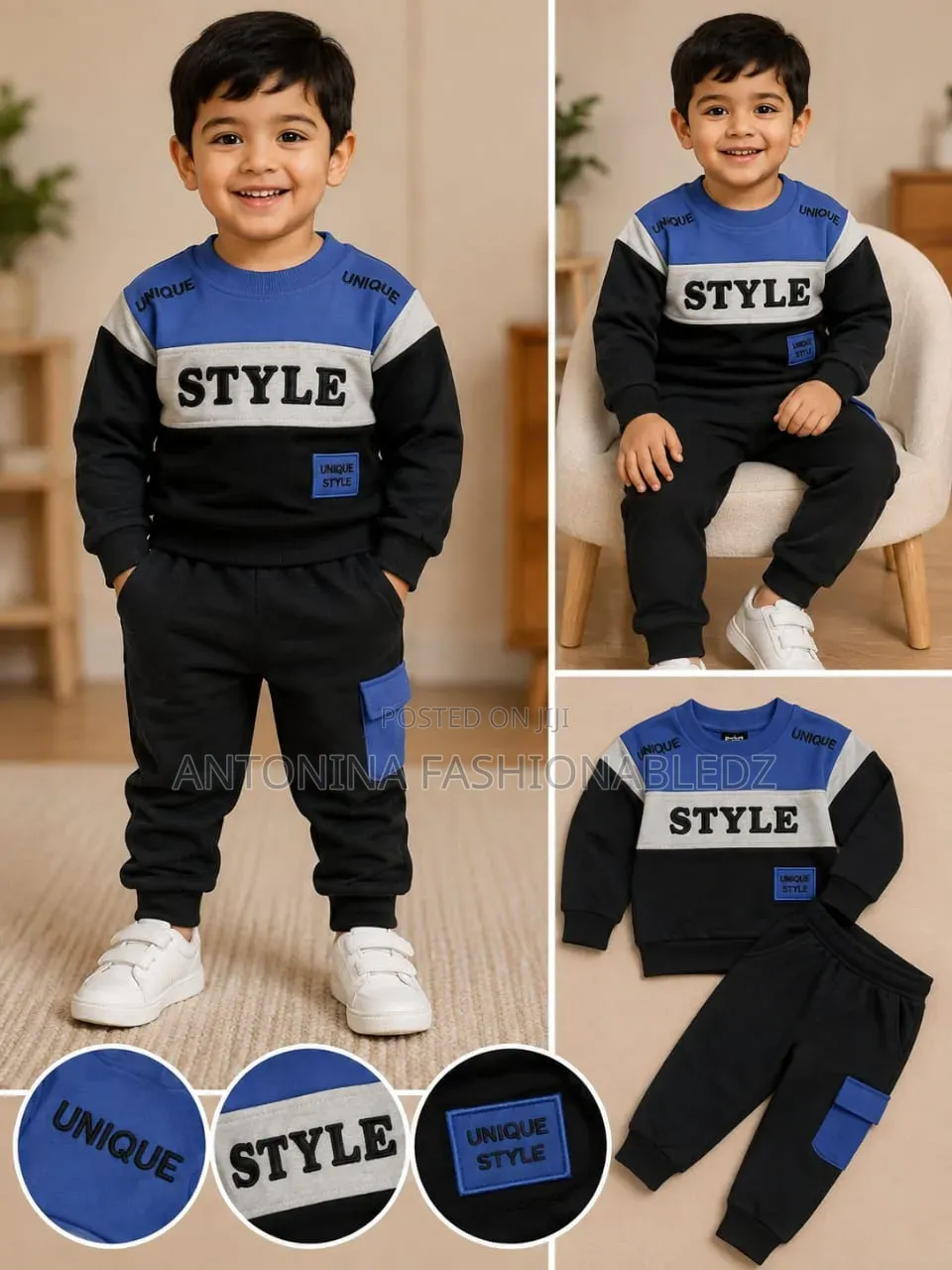 Kids Fashion Tracksuit