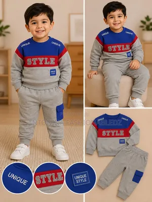 Kids Fashion Tracksuit