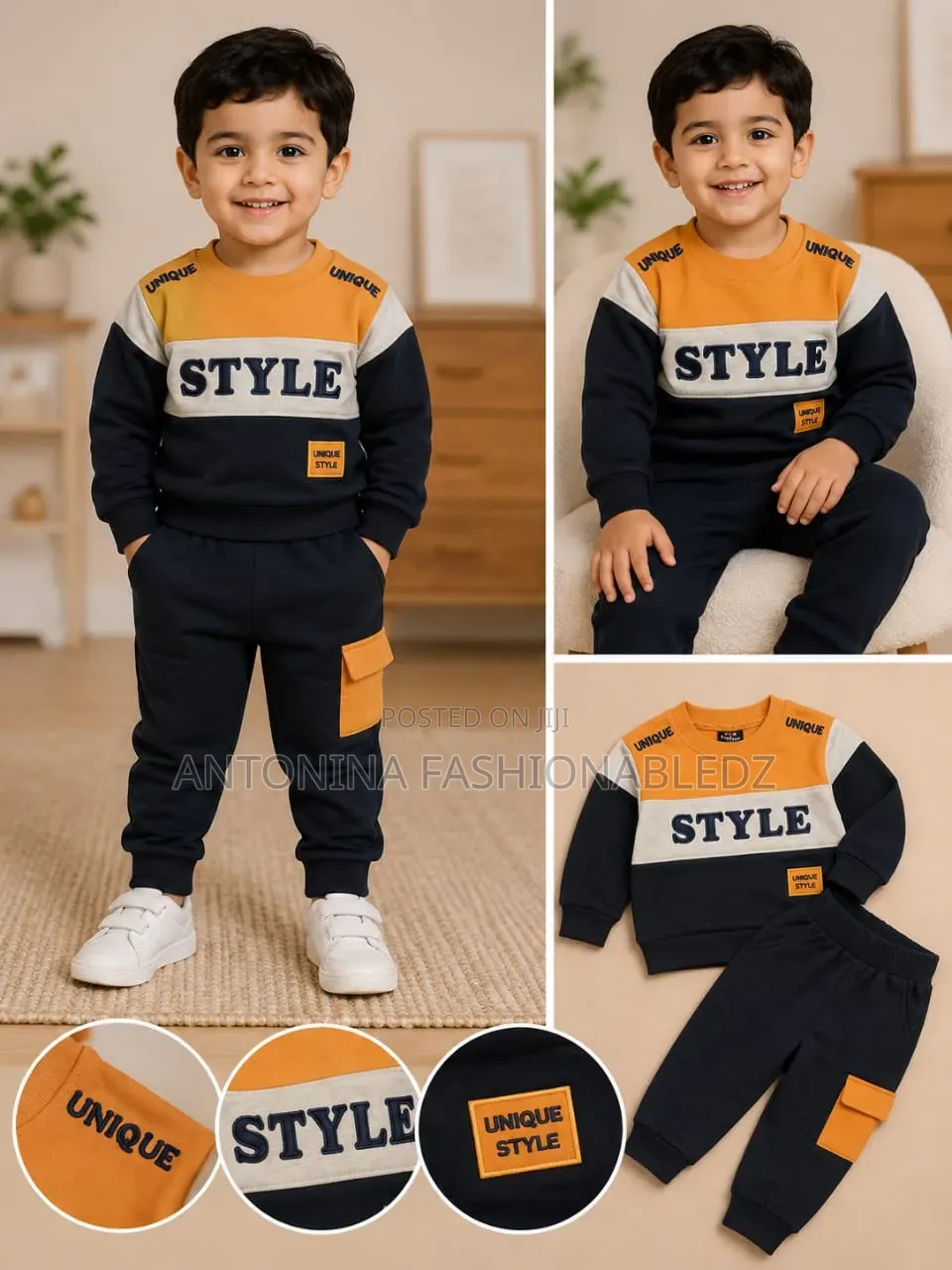 Kids Fashion Tracksuit