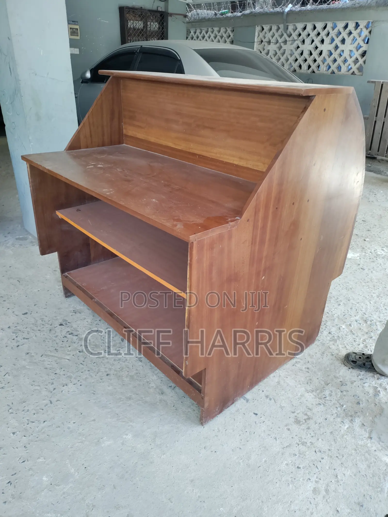 Mvule Reception Desk