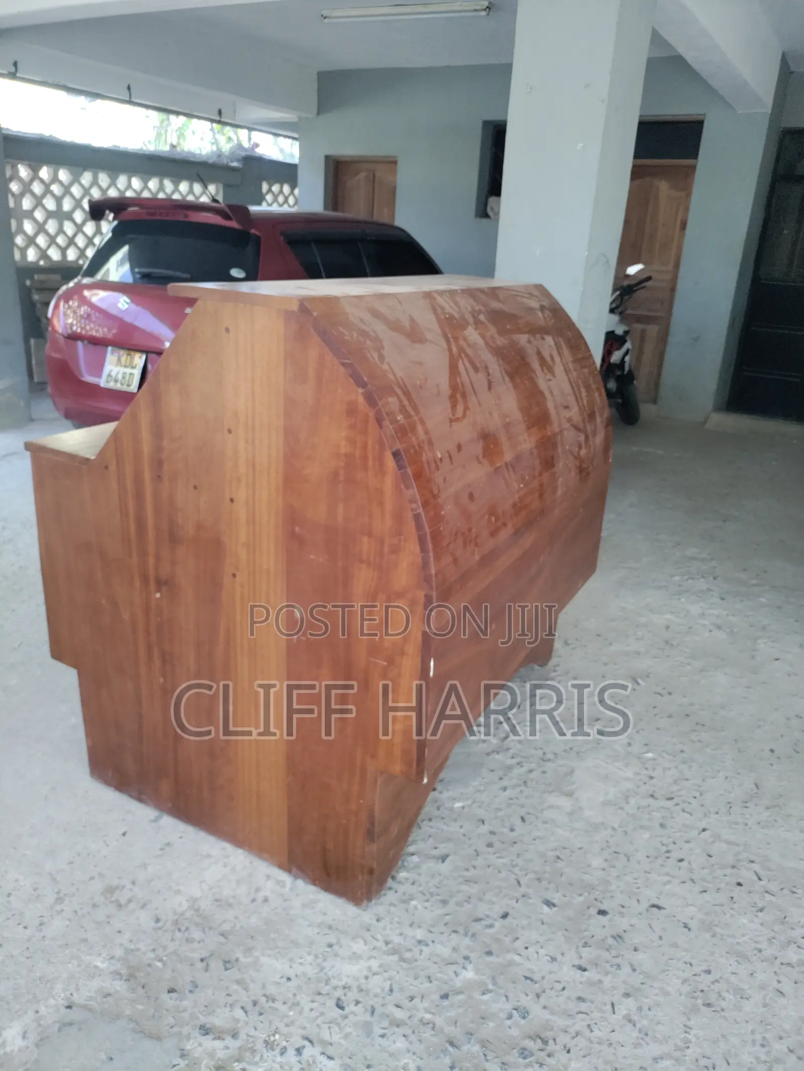 Mvule Reception Desk