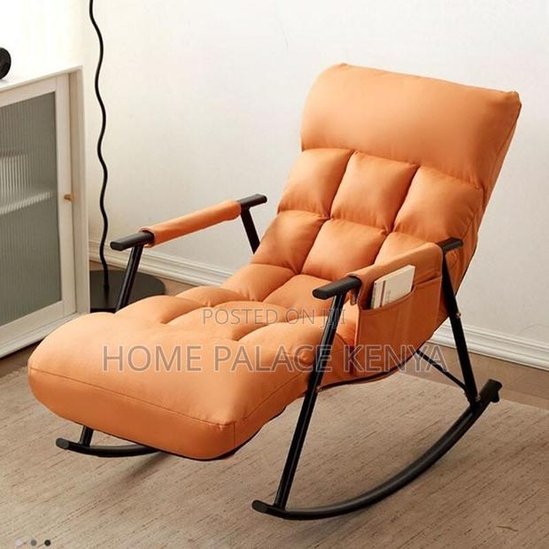Rocking Chair; Contemporary Designer Rocking Chair for Home and Lounge