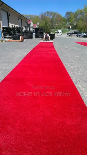 Red Carpet; Durable Red Event Carpet Runner for Celebrations