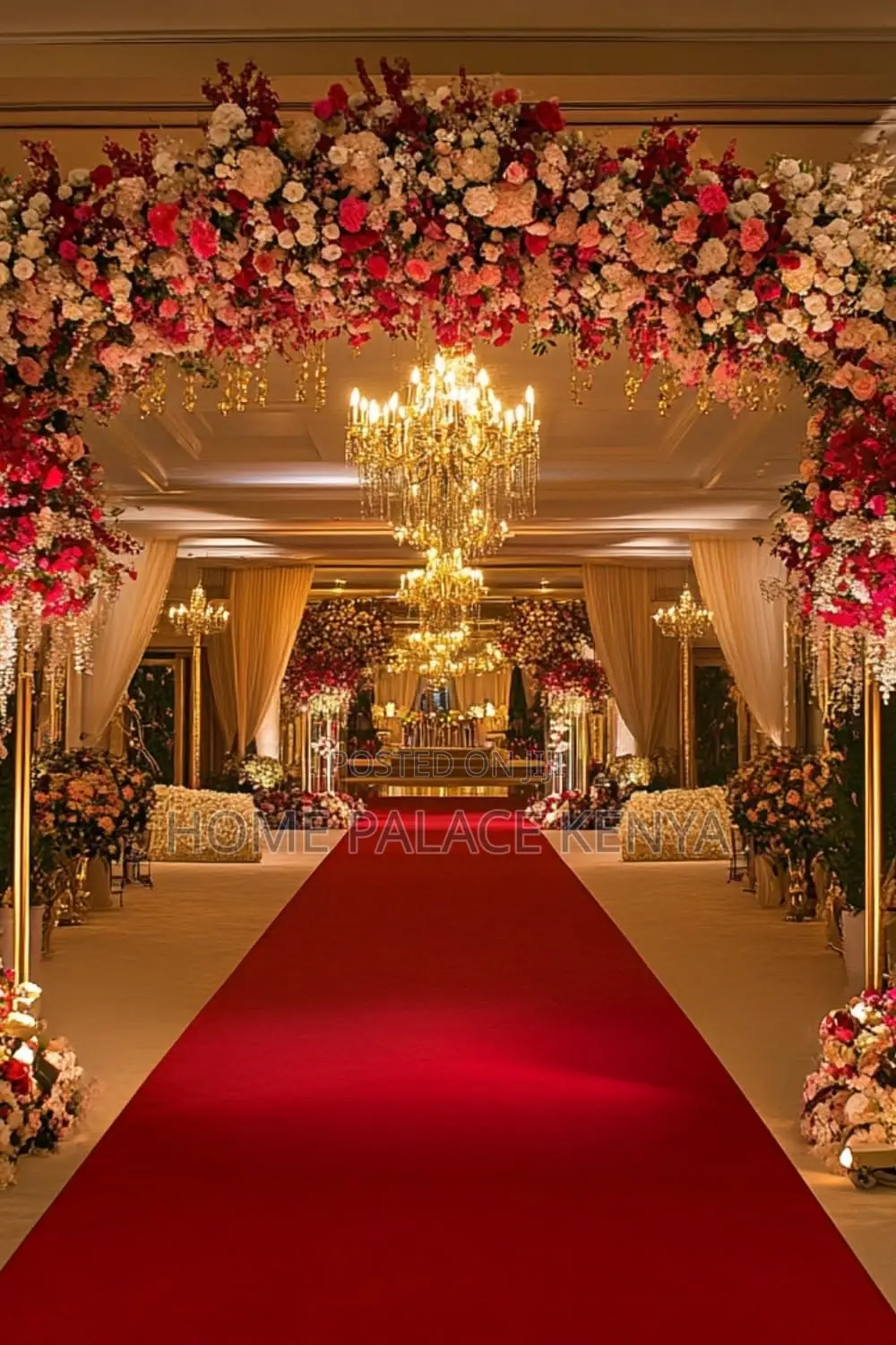 Red Carpet; Durable Red Event Carpet Runner for Celebrations