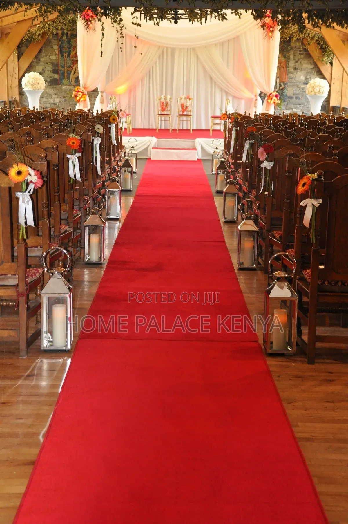 Red Carpet; Durable Red Event Carpet Runner for Celebrations