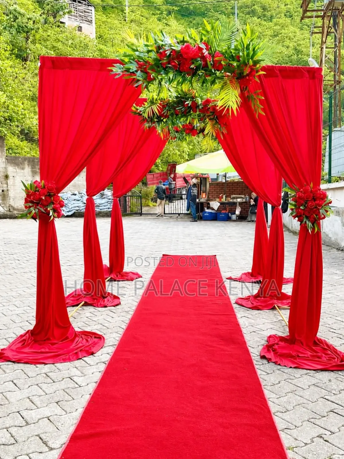 Red Carpet; Durable Red Event Carpet Runner for Celebrations