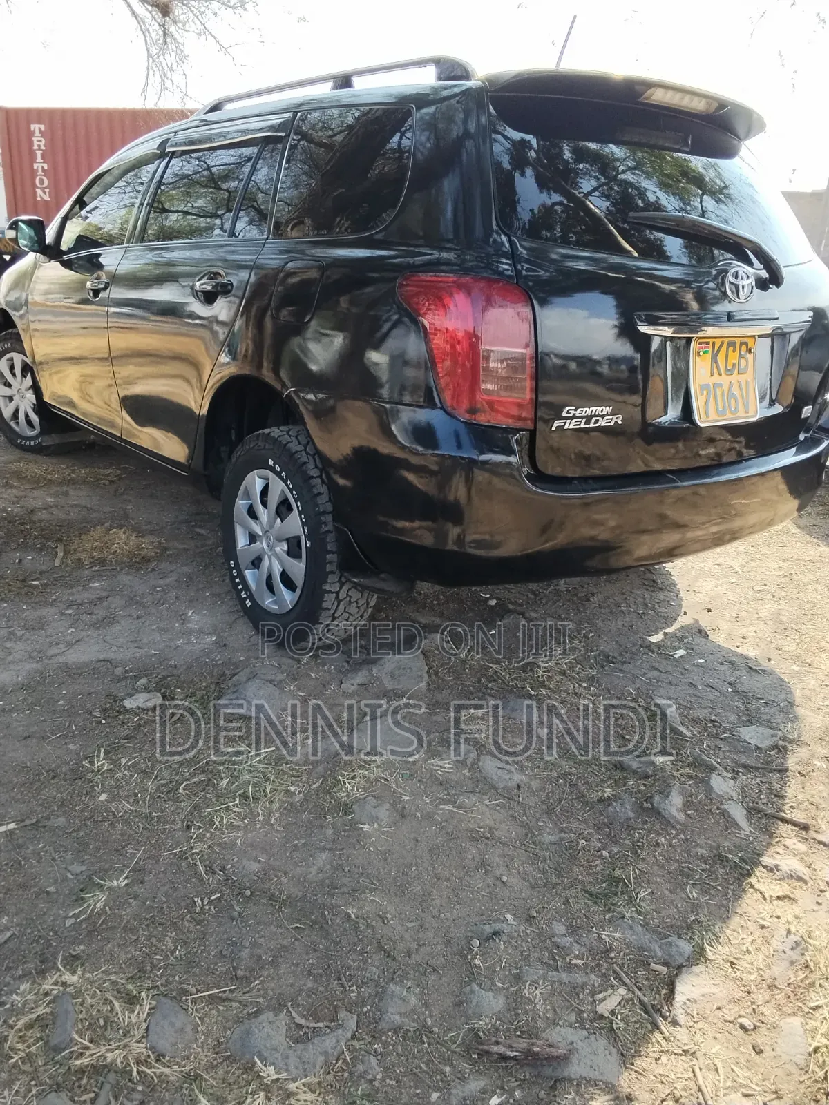 Toyota Corolla Fielder 2011 Black